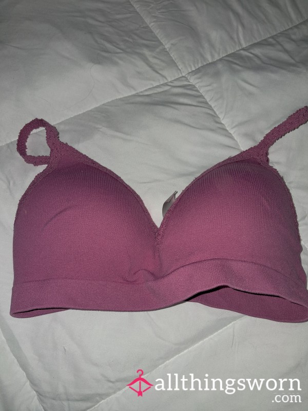 Used Pink Sports Bra