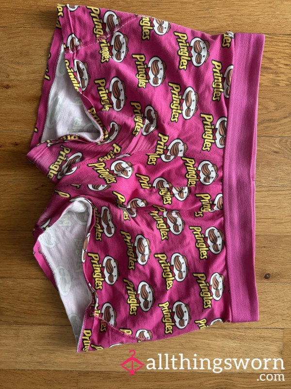 Used Pink Underwear