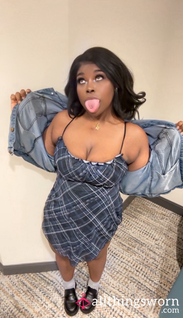 Used Plaid Dress