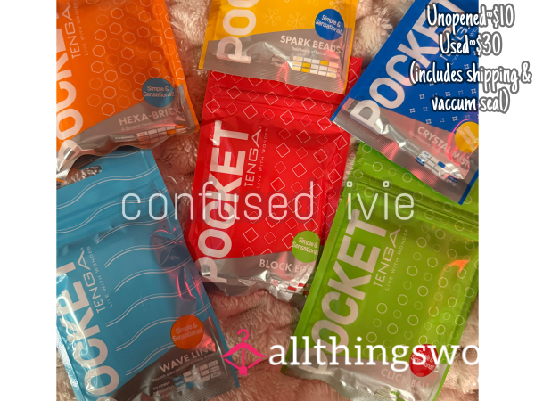 Used Pocket Tenga (incl. Shipping)