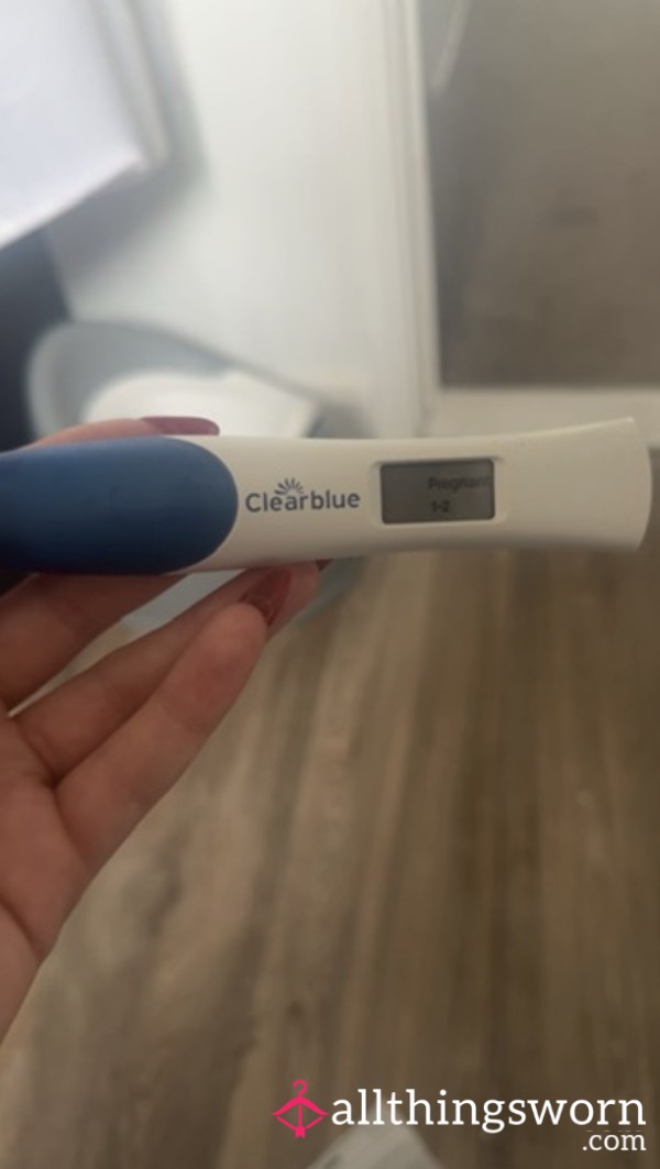Used Pregnancy Test