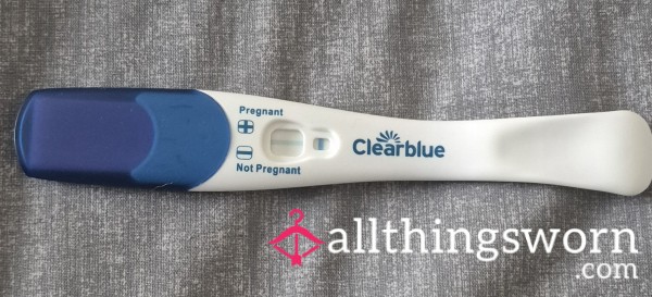 Used Pregnancy Test