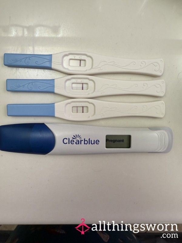 Used Pregnancy Tests