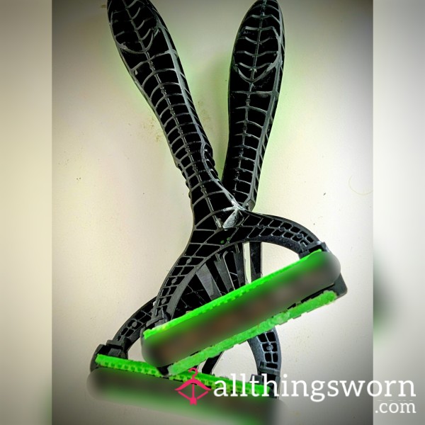 Used Pubic Razor
