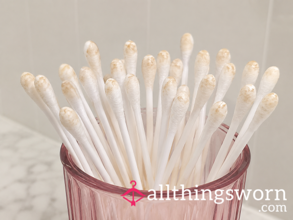 Used Q-tips!