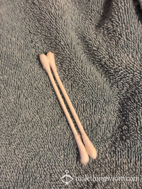 Used Q-tips From A Real Man 😈😈