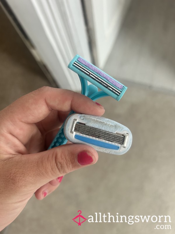 Used Razor And Razor Head
