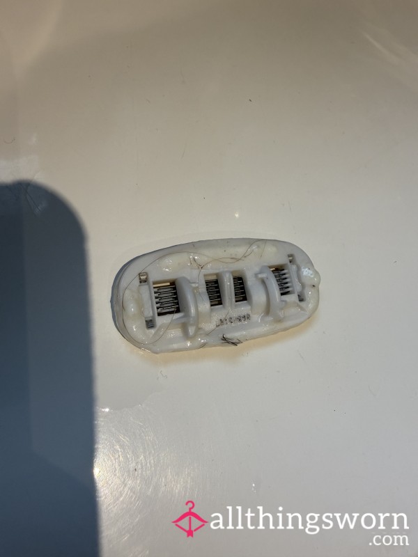 Used Razor Head 2 Weeks