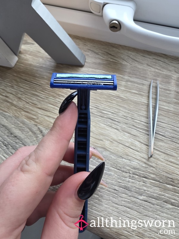 Used Razor, On Every Part Of My Body