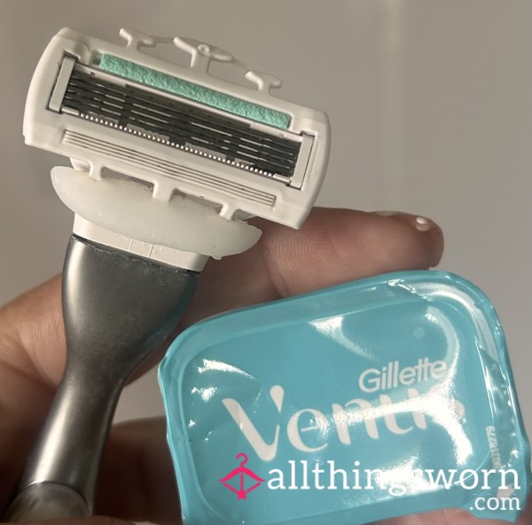 Used Razor Shaving Head