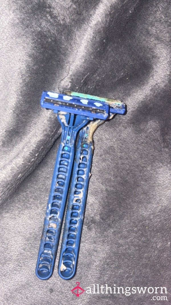 Used Razor – Still Covered In My Hair, Dirt & Skin…