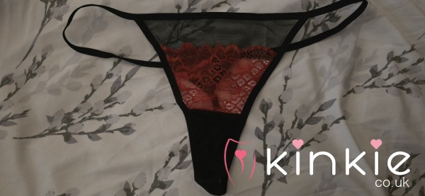 Used Red And Black G String