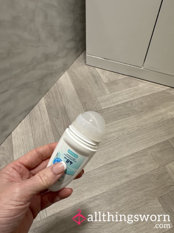 Used Roll-on Deodorant