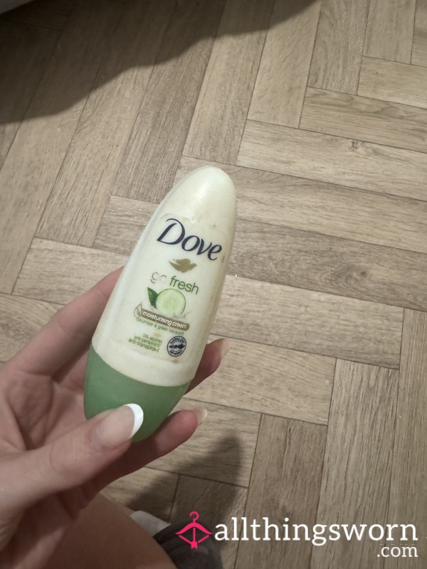 Used Roll On Deodorant