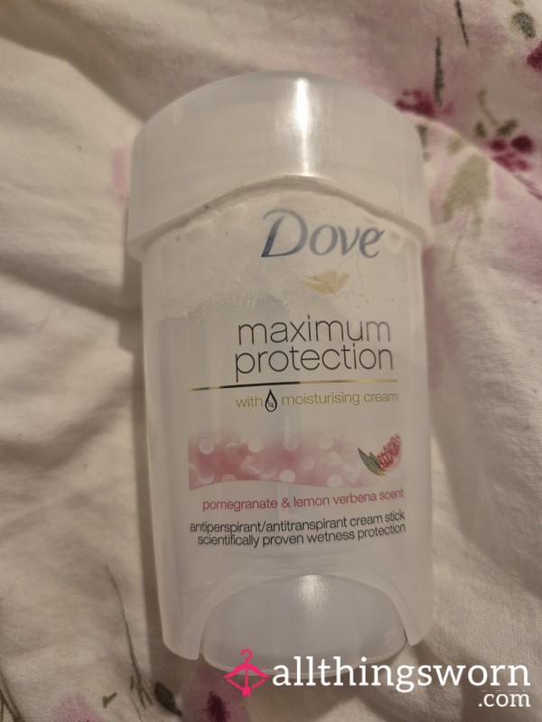 Used Roll On Deodorant Stick