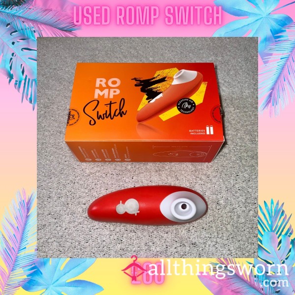 Used Romp Switch Clit Sucker