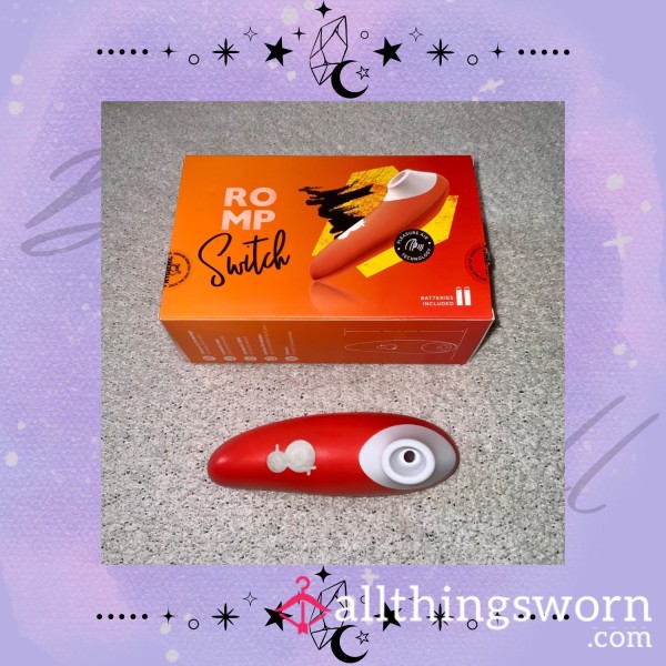 💜 Used Romp Switch Clit Sucker – Intense Pleasure 💜