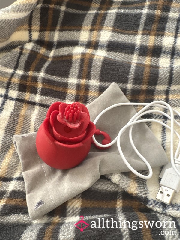 Used Rose Vibrator