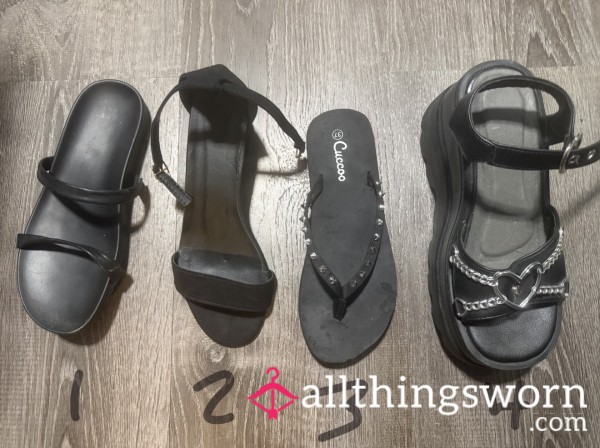 Used Sandals With 5 Photos