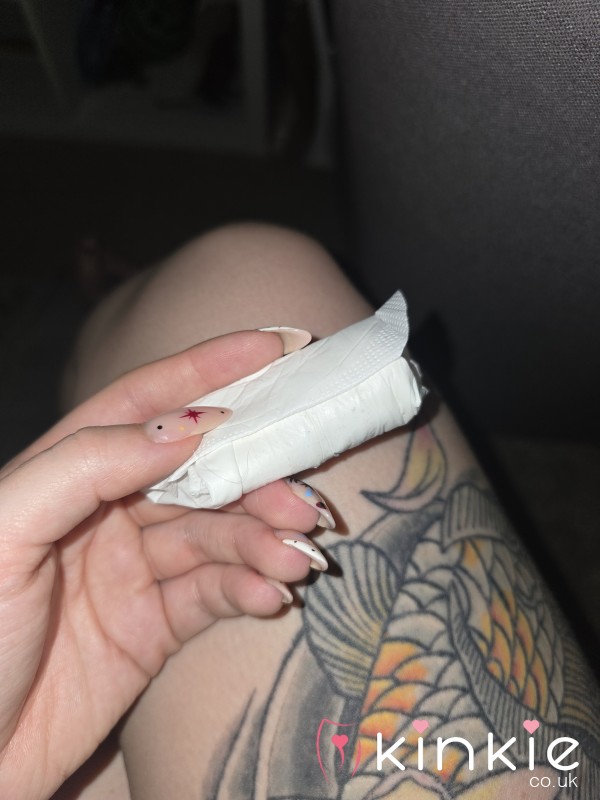 Used Sanitary Towel