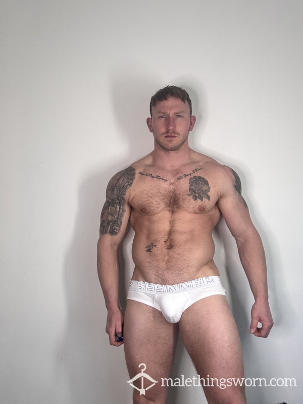 Used Seeinner White Briefs