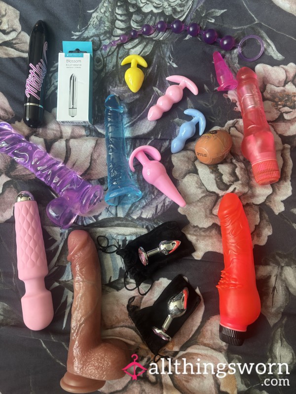 Used S** Toys… Video Included. Lots To Choose From