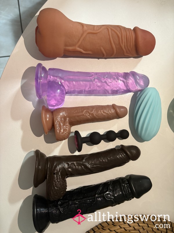 Used S**toys Of Any Kind And Shape !!