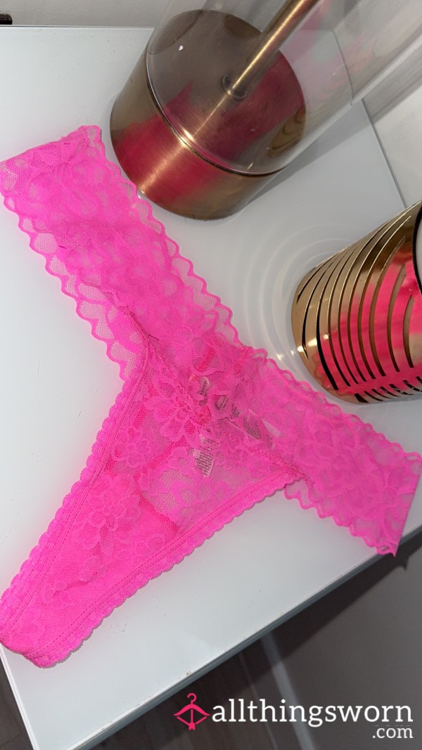 Used S**y Pink Panties