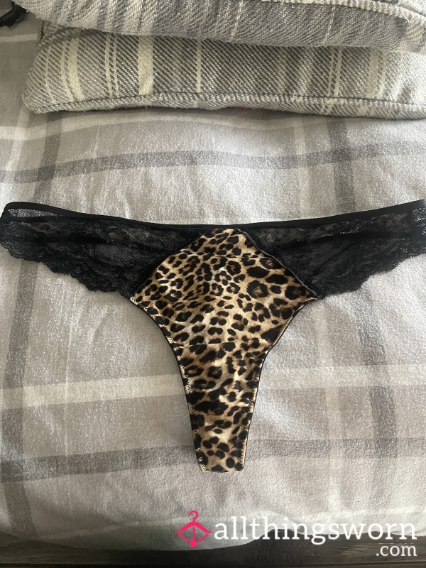 Used S**y Thongs Days Old