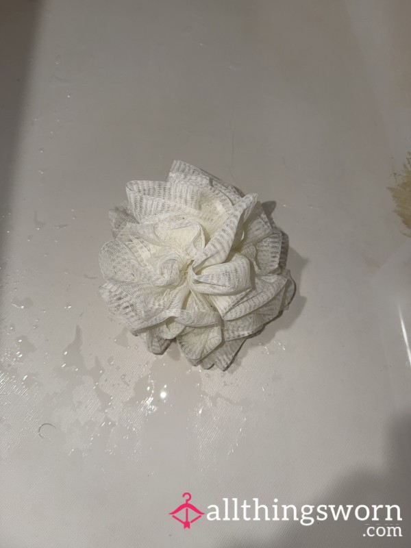 Used Shower Loofa