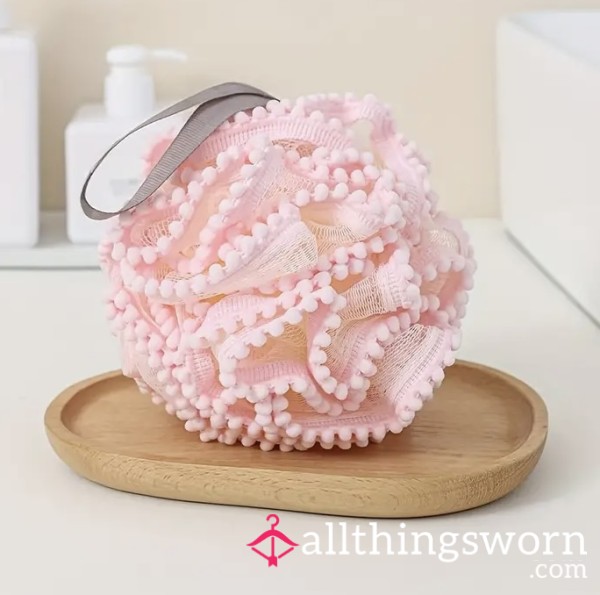 USED SHOWER LOOFAH 🧖‍♀️