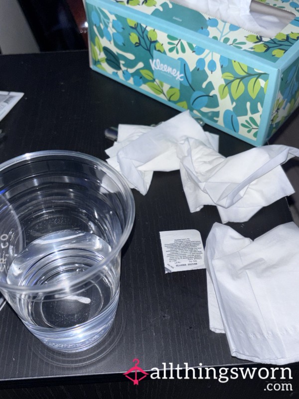 Used Snot Tissues