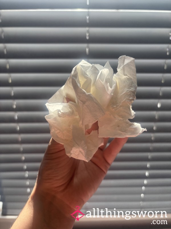 🤧 Used Snotty Tissues X5 — My Filth, For You 🤧