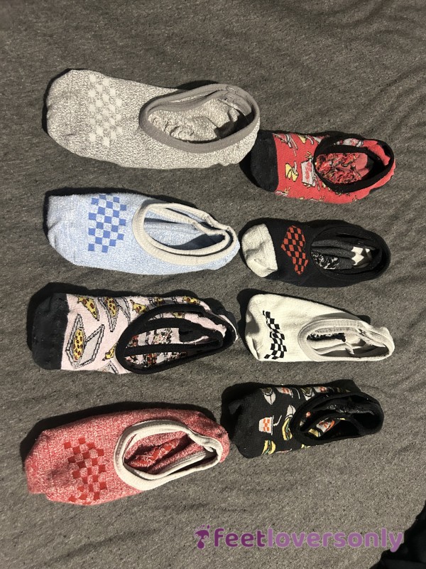Used No-Show Socks