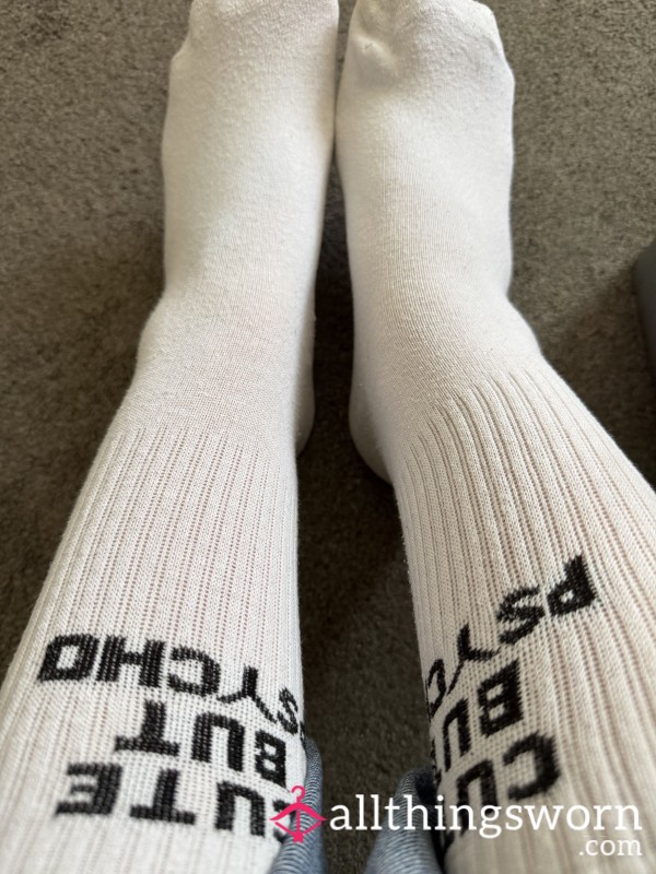 Used Socks. Owned By Me. Desired By You
