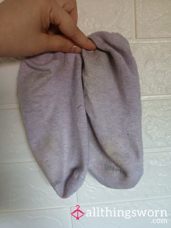 Used Socks With Beach Sand From My Feet