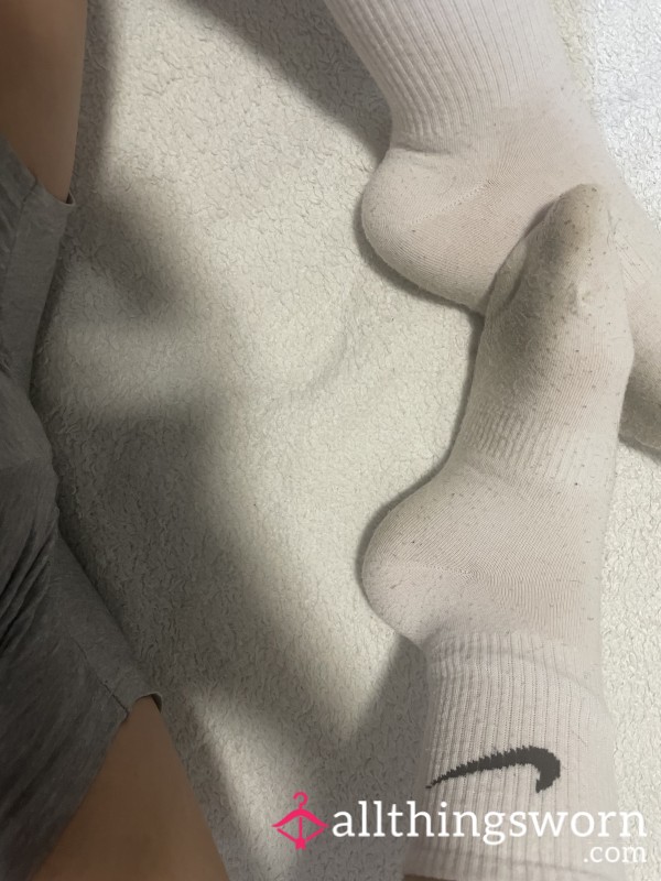 Used Socks, Worn To The Gym And All Day Today Got Hot And Sweaty In Them 🥵