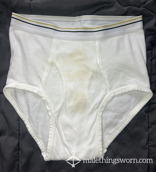 Used & Stained Full Cut Stafford Tighty Whities