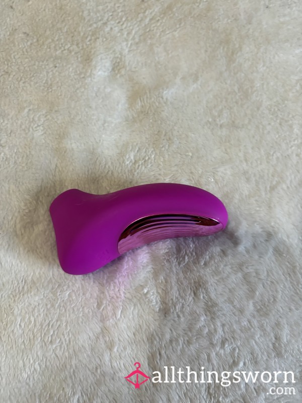 Used Sucking Vibrator Rose S** Toy