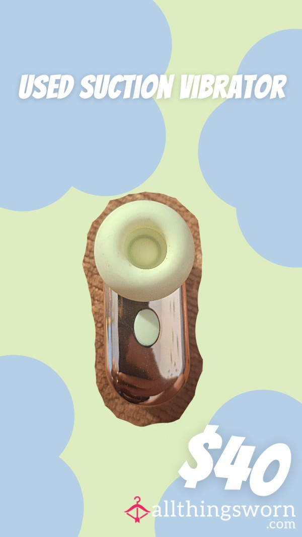 Used Suction Vibrator