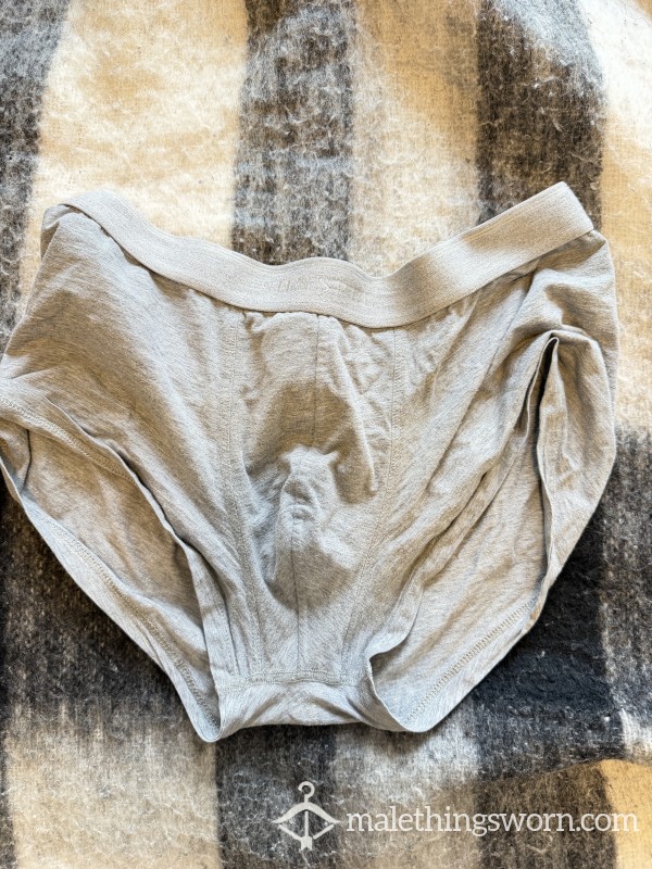 Used Sunspel Briefs-6km Run, Sweaty, Smelly Man Smell