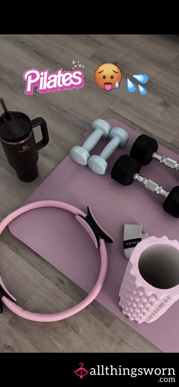 💦🥵 Used Sweat Rag - Pilates & Intimate Moments, Raw Scent 💦🥵