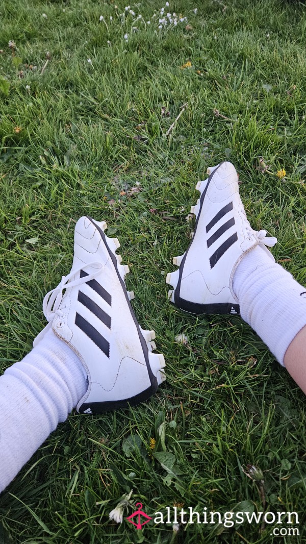 Used Sweaty Football Socks