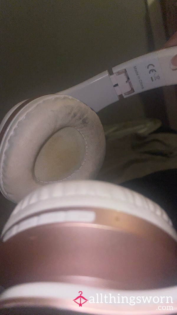 Used & Sweaty Gym Headphones