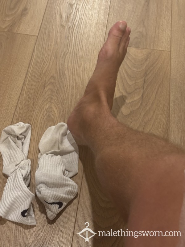 Used Sweaty Gym Socks Then All Day Work Worn