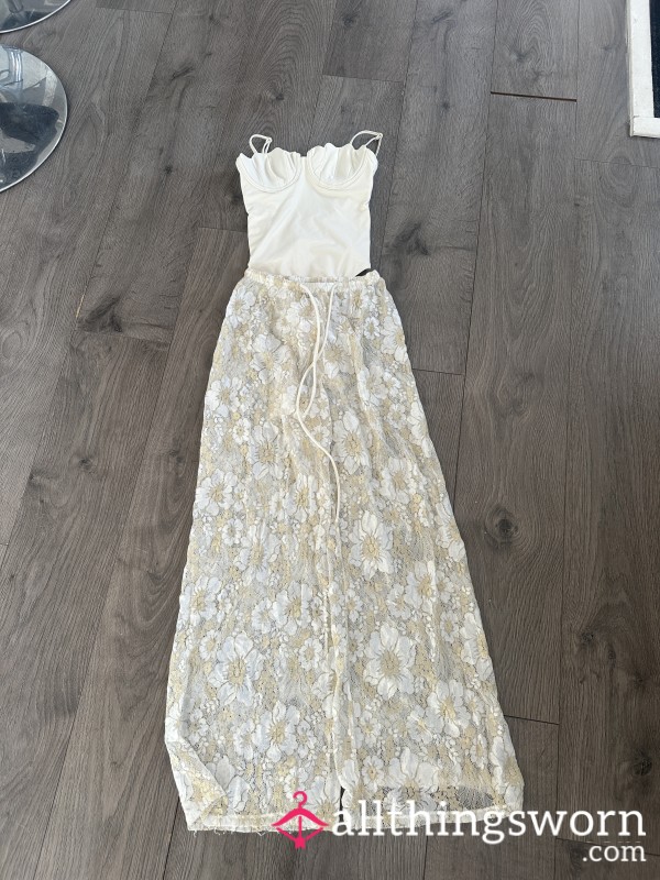 Used Swimsuit And Lace Trousers