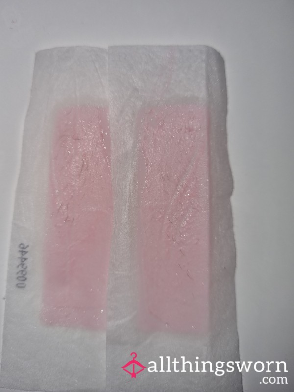 Used Tash Wax Strips