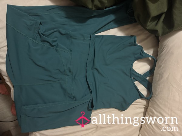 Used Teal Workout Set