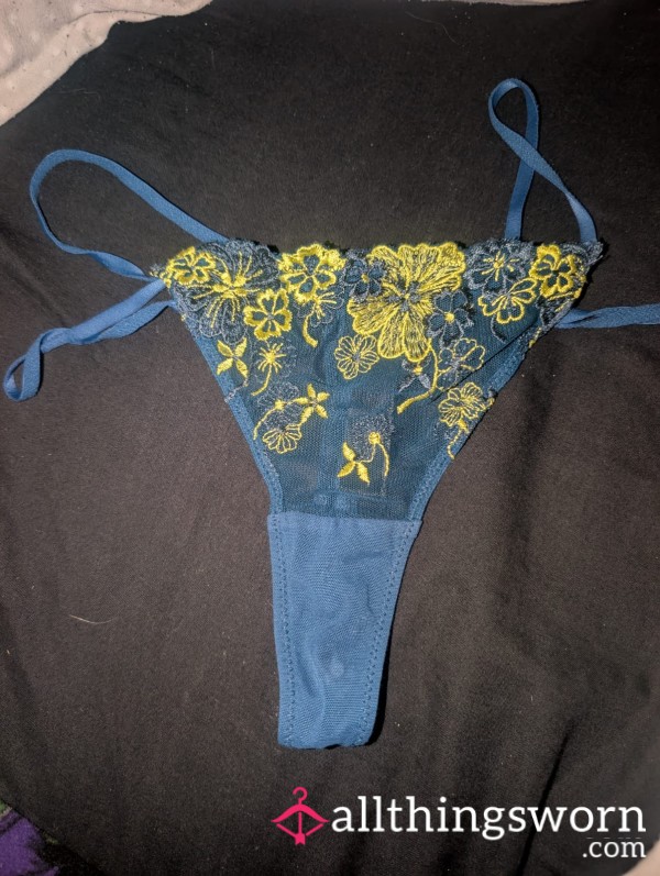 Used Thong In Gym Session