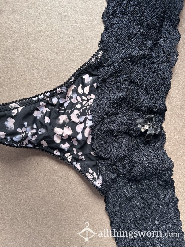 USED THONG PANTY